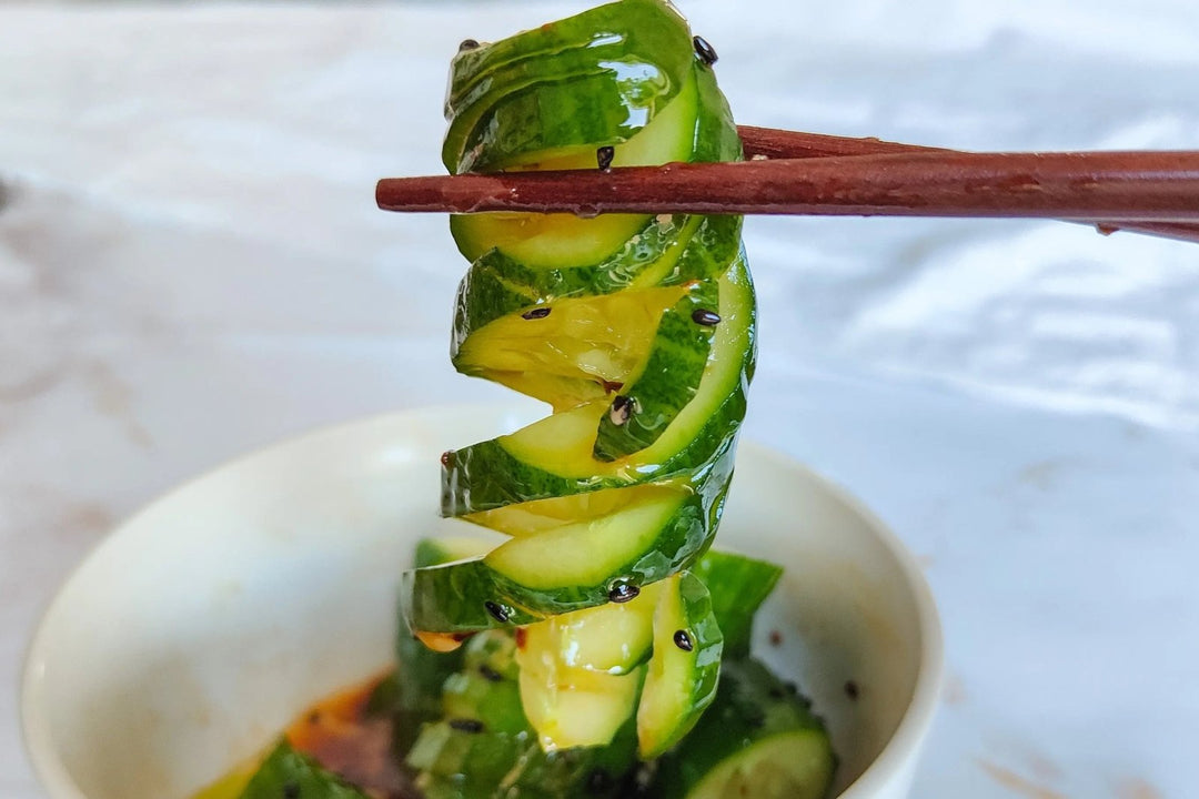 Twisted Cucumber Salad - MAOMAO