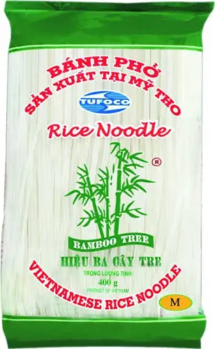 BAMBOO TREE Reisbandnudeln (Größe M) 400g Bamboo Tree