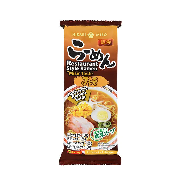 HIKARI MISO Restaurant Style Ramen "Miso" 188g Hikari Miso