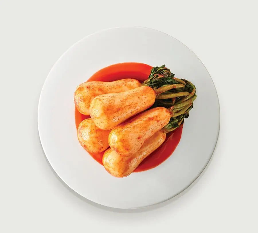 (KW) JONGGA Chonggak Pontytail Rettich Kimchi 500g Jongga