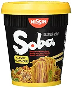 NISSIN Instant Cup Nudeln Soba Klassisch 90g Nissin