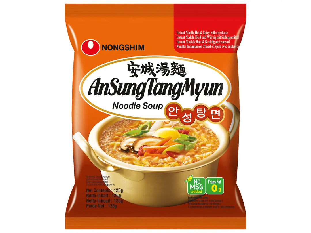 NONG SHIM Instant Nudeln Ansung scharf & würzig 125g Nong Shim