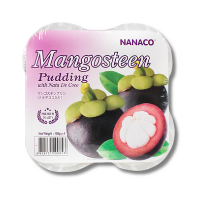 NANACO Nata De Coco Pudding Mangosteen 432g