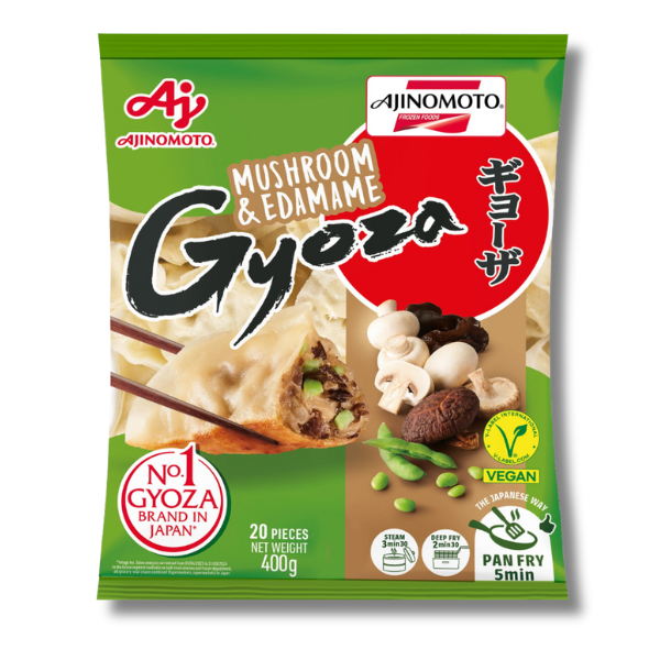 (KW) AJINOMOTO Gyoza Pilz & Edamame 400 g