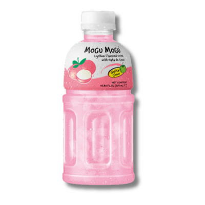 MOGU MOGU Lychee Drink with Nata De Coco 320ml (SINGLE-USE)