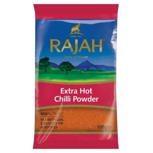 RAJAH Chilipulver (extra scharf) 100g Rajah