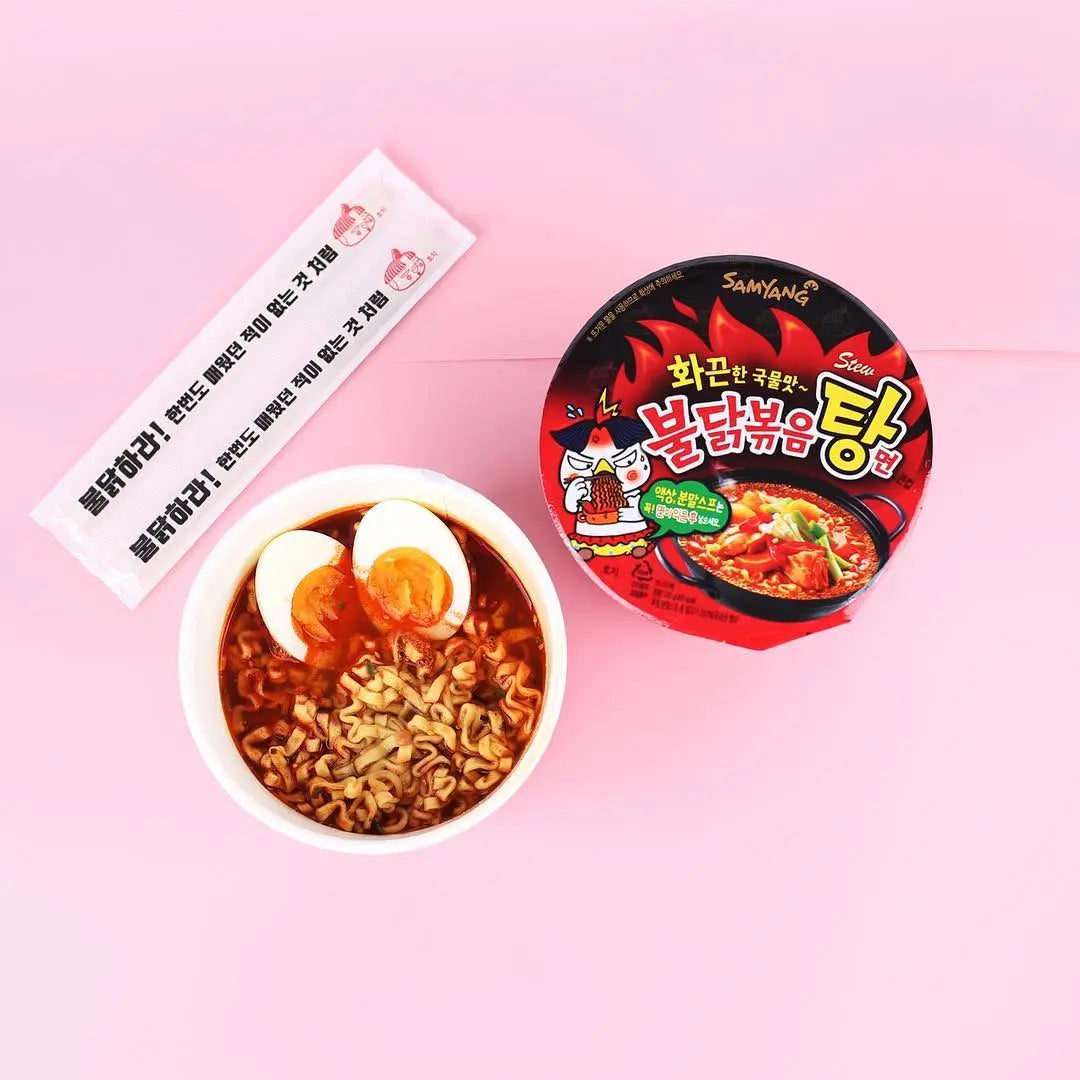 SAMYANG Instant Nudel Bowl Hot Chicken Stew 120g Samyang