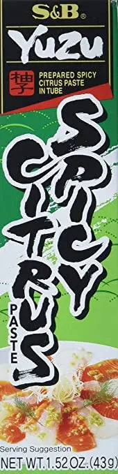 S&B Zitronenpaste Yuzu Scharf 43g S&B