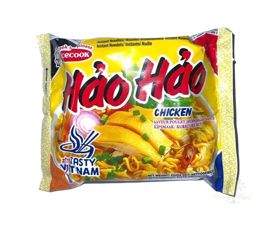 ACECOOK Hao Hao Instant Nudeln Hühnchen 74g - MAOMAO