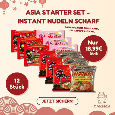 Asia Starter Set - Instant Noodles Spicy