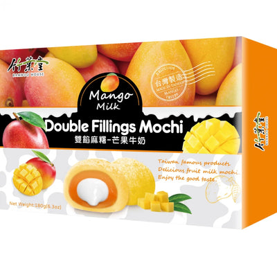BAMBOO HOUSE Double Filling Mochi Mango Milk 180g