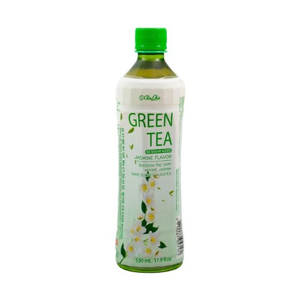CHIN CHIN Grüner Tee Jasmingeschmack (zuckerfrei) 530ml (EINWEG) - MAOMAO