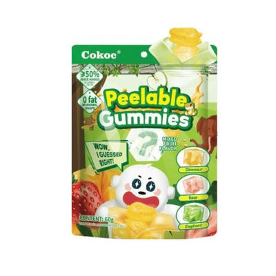 COKOC Peeling Gummies Mixed Fruit 60g