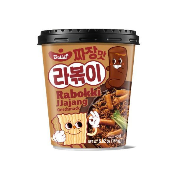 DELIEF Rapokki Jjajang schwarze Bohne 165g - MAOMAO