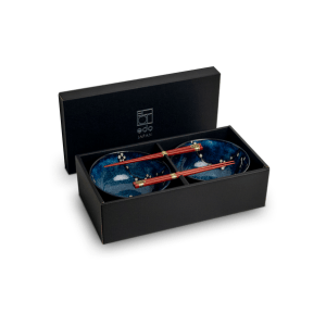 EDO JAPAN Udon-Schüssel-Set Hana blau