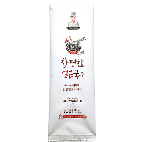 EUNSUNG Easy Cooking Noodle Scharfe Suppe 113g - MAOMAO