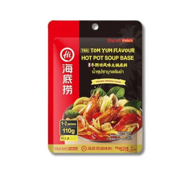 HAIDILAO Hotpot - Suppenbasis Tom Yum Geschmack 110 g - MAOMAO