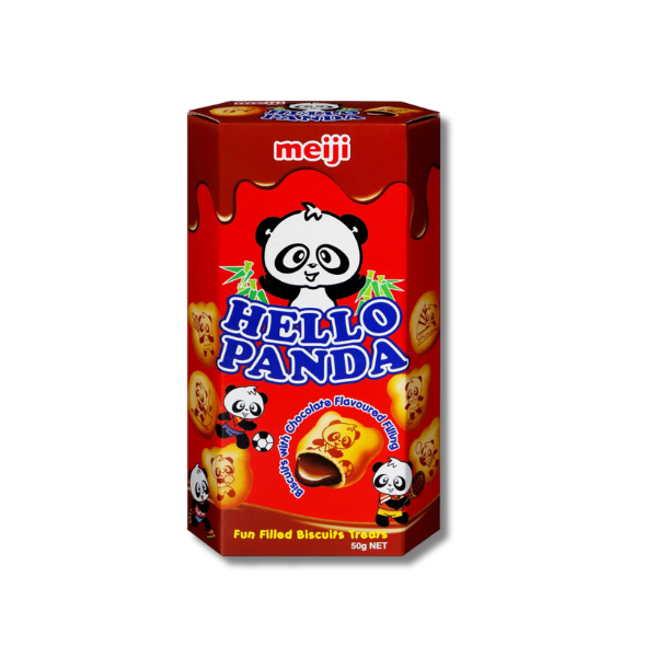 MEIJI Hello Panda Kekse mit Schokoladencremefüllung 47 g
