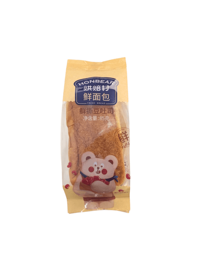 HONBEAR Toastbrot mit Rote-Bohnen-Füllung 85g