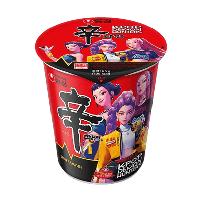K-Pop Demon Hunters x NONG SHIM Instant Cup Noodles Shin Ramyun 68g