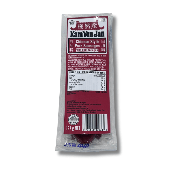 KAM YEN JAN Chinesische Schweinewürste 127g - MAOMAO