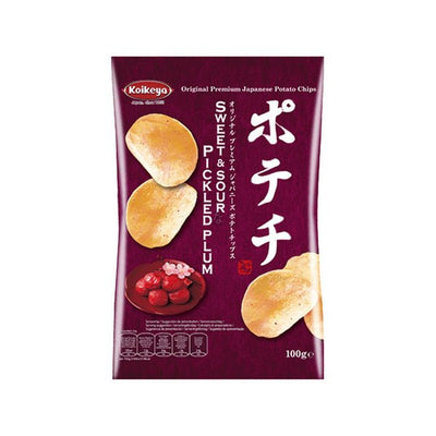KOIKEYA Potato Chips Sour & Sweet Plum 100g