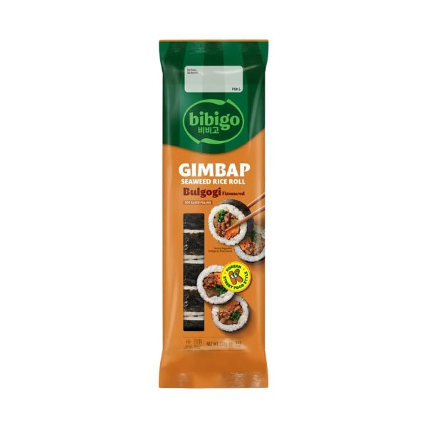 (KW) BIBIGO Seaweed Reisroll Kimbap Bulgogi 230g - MAOMAO