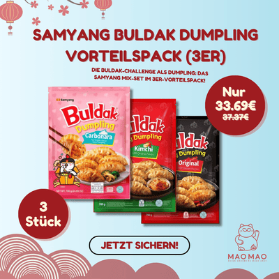 (KW) Samyang Buldak Dumpling Vorteilspack (3er)