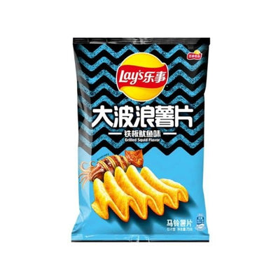 LAY'S Potato Chips Grilled Squid 70g