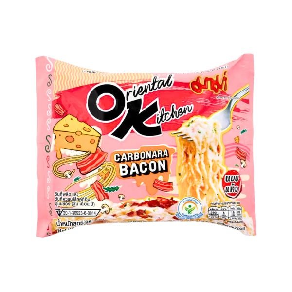 MAMA Instant Nudeln Oriental Kitchen Carbonara Bacon 85g - MAOMAO