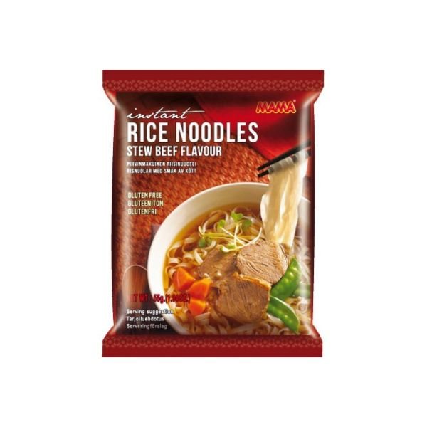 MAMA Instant Reisnudeln Geschmortes Rindfleisch 55g - MAOMAO