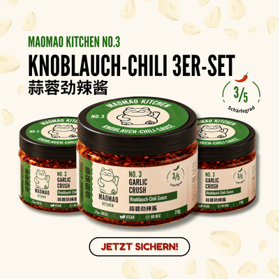 MAOMAO KITCHEN Knoblauch-Chili 3er-Set