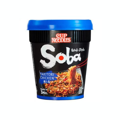 NISSIN Instant Cup Noodles Soba Yakitori Chicken 89g