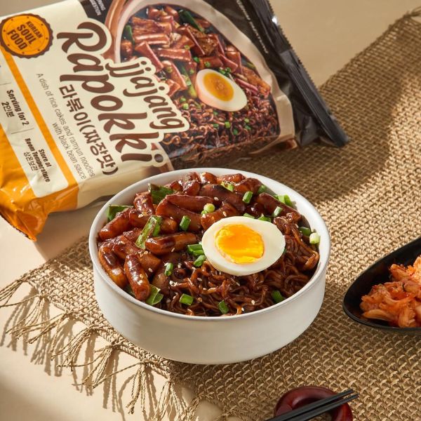 NONG SHIM Rapokki Jjajang schwarze Bohne 414g (2 Portionen) - MAOMAO