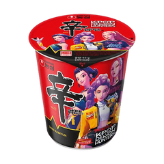 NUR 1 EURO K-Pop Demon Hunters x NONG SHIM Instant Cup Nudeln Shin Ramyun 68g - 3 Stück Max pro Bestellung