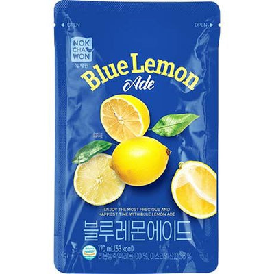 NUR 1 EURO NOKCHAWON Ade Beutelgetränke Blaue Zitrone 170ml - 3 Stück Max pro Bestellung
