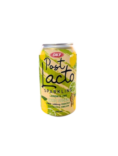 OKF Getränk Post Lacto Sparkling Zitrone-Limette Zero 350ml (EINWEG)