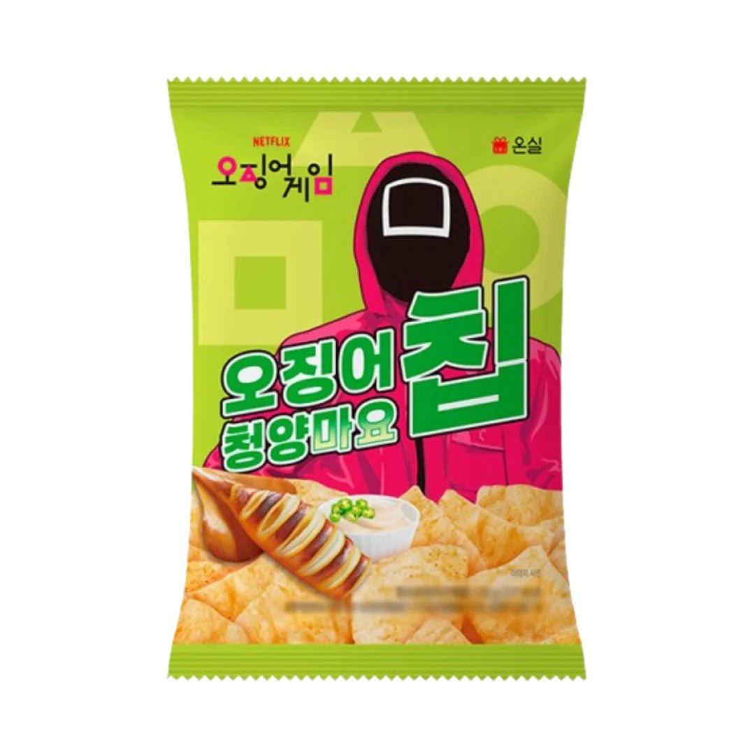 ONSIL Squid Game Chips Scharfe Mayonnaise 50g - MAOMAO ONSIL Squid Game Chips Scharfe Mayonnaise 50g - MAOMAO