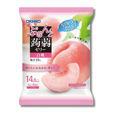 ORIHIRO 魔芋果冻 桃子味 120 克