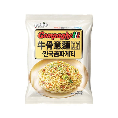 PALDO Instant Noodles Gompaghetti Korean Beef Flavor 110g