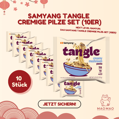 Samyang Tangle Cremige Pilze Set (10er)