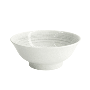 TOKYO DESIGN STUDIO Ramen-Schale Seikaiha Weiß – 21,5x9 cm / 1250ml
