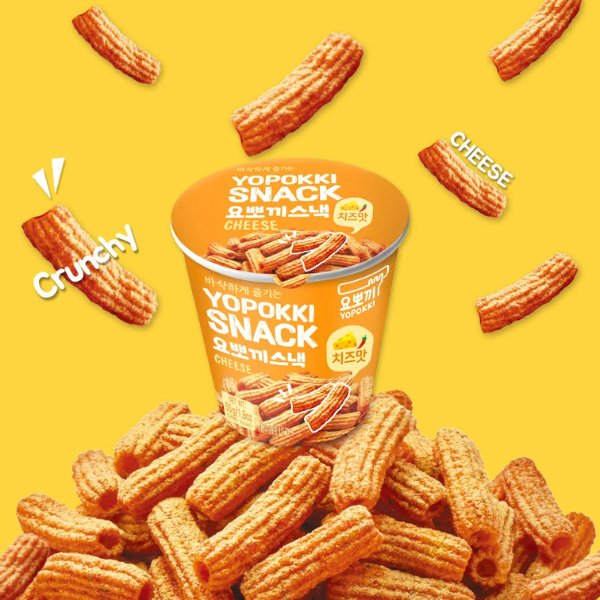 YOUNG POONG YOPOKKI Snack Käse 50g - MAOMAO