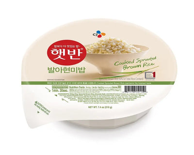 CJ HETBAN Brown Microwave Rice 210g