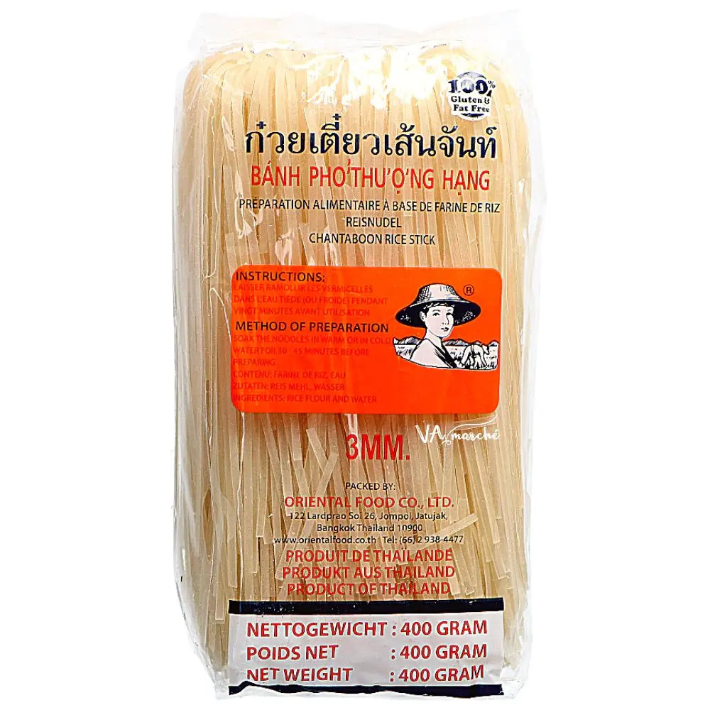 FARMER Reisbandnudeln 3mm 400g - MAOMAO