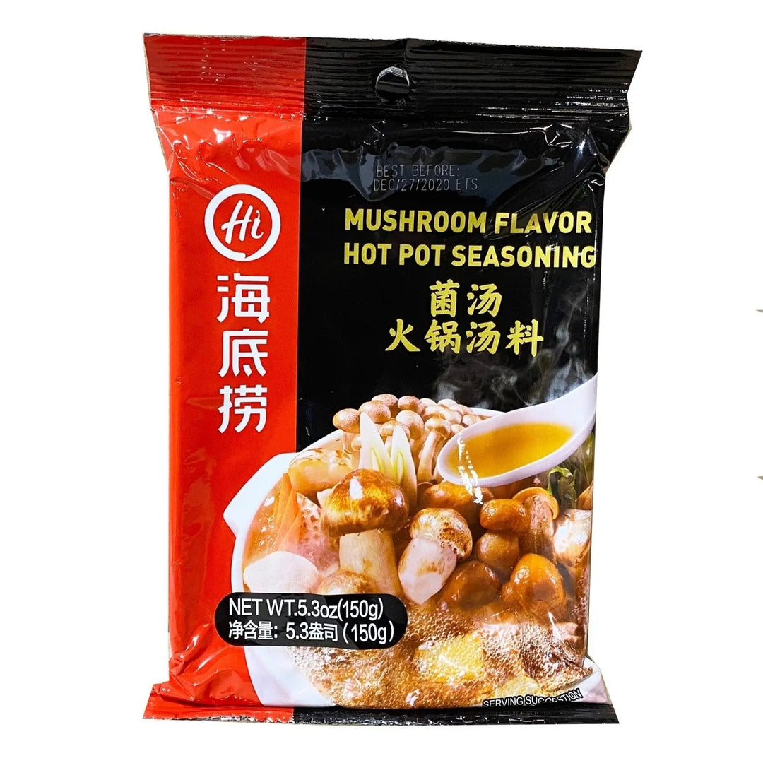 HAIDILAO GewĂŒrzungmischung fĂŒr Hot Pot mit Pilzgeschmack 150g - MAOMAO
