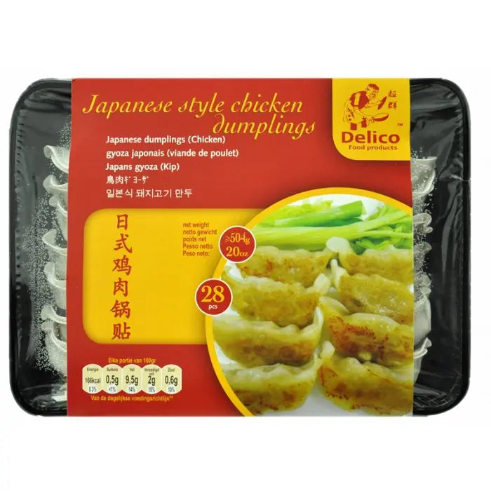 (KW) DELICO Japanische Gyoza mit Huhn und Kohl 504g - MAOMAO