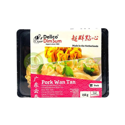 (KW) DELICO Schweinefleisch Wan Tan 156g