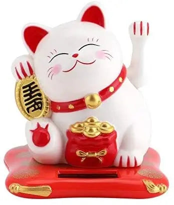 MAOMAO Lucky Cat Solar Powered 10.5cm