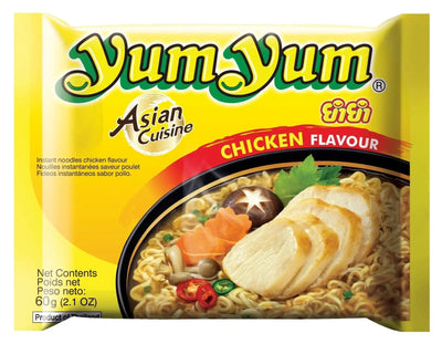 YUM YUM 鸡肉味方便面 60g